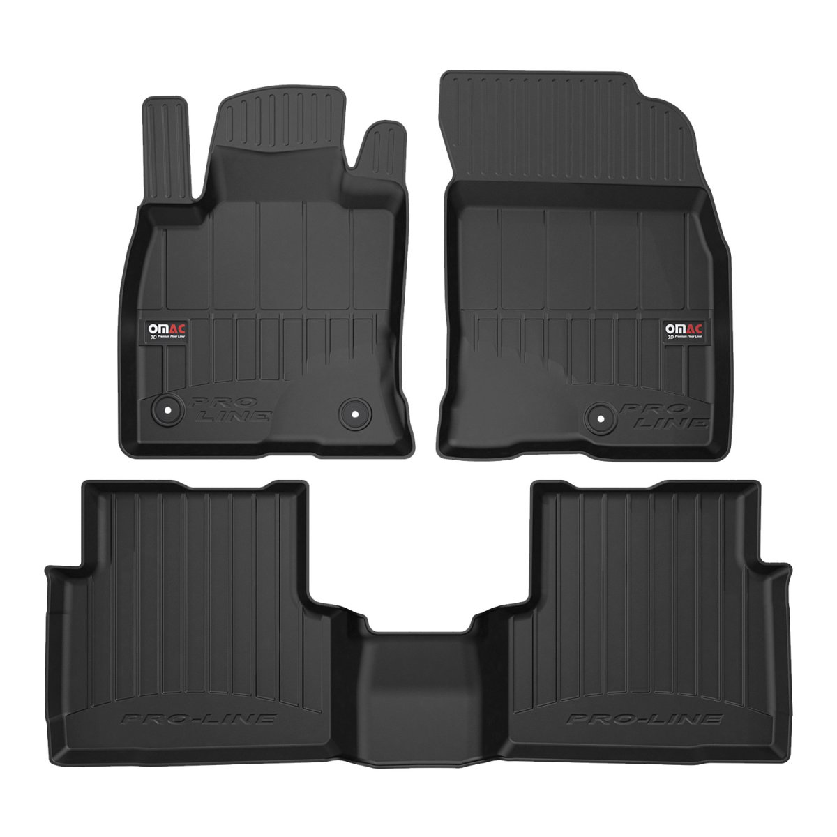 Ford Bronco Sport Floor Mat - Omac - Premium TPE - Black - 2021-2024